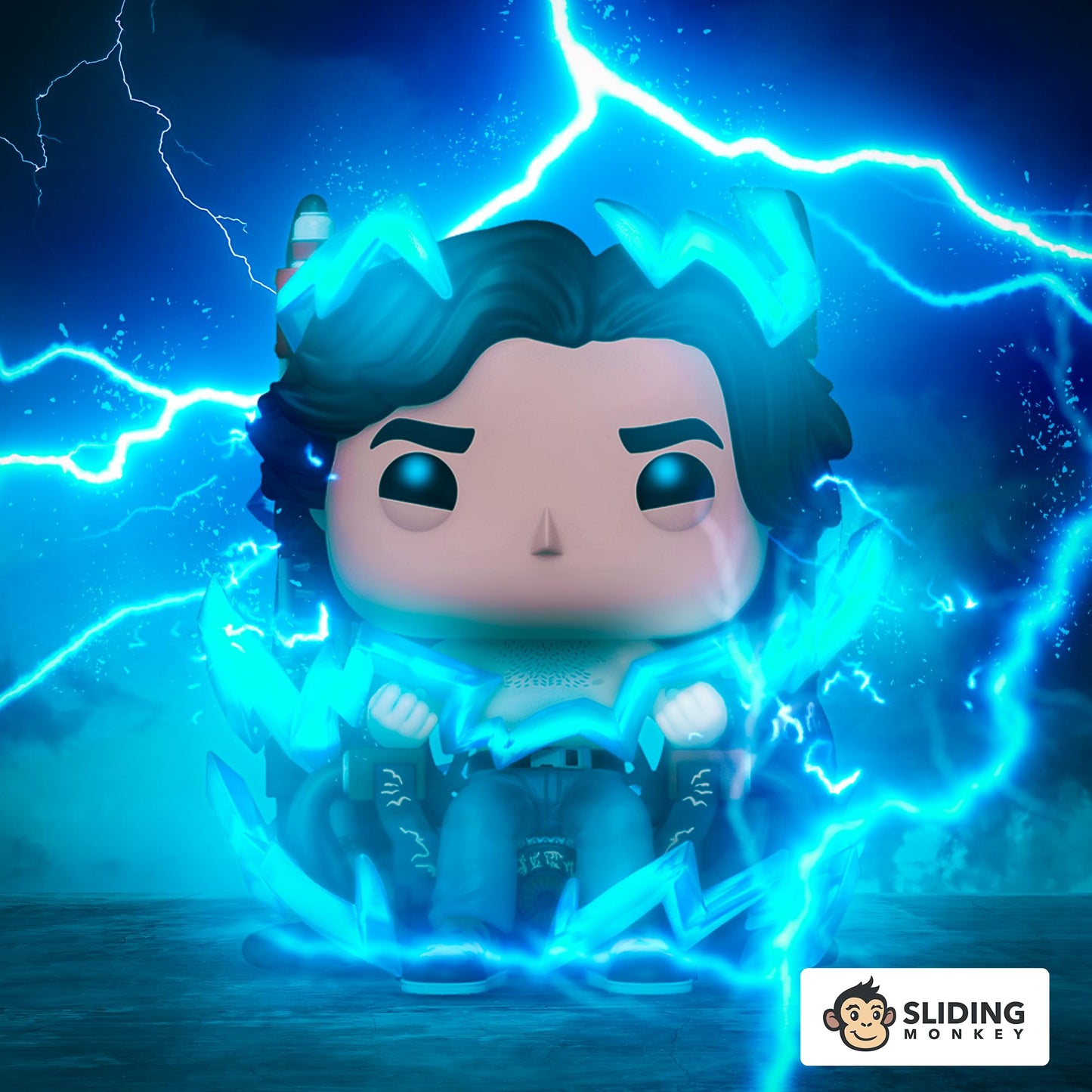 Funko Pop! DC Comic Heroes: Exclusive Vinyl Figure (Flash in Chair #1413)