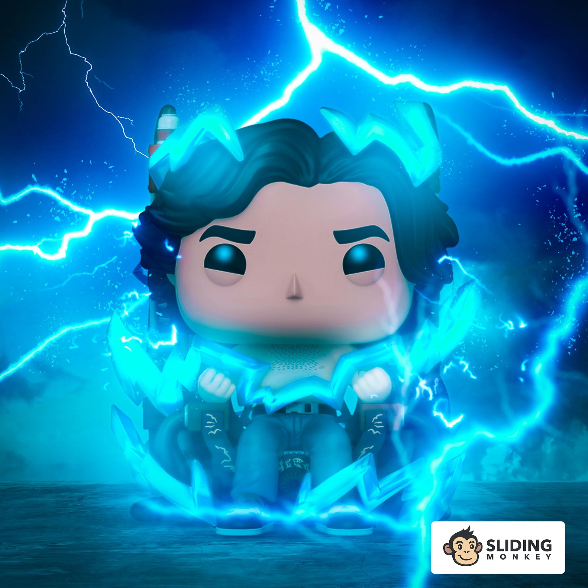 Funko Pop! DC Comic Heroes: Exclusive Vinyl Figure (Flash in Chair #1413)