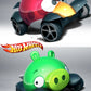 2014 Hot Wheels - Angry Birds - RED BIRD & MINION PIG (SET OF 2)