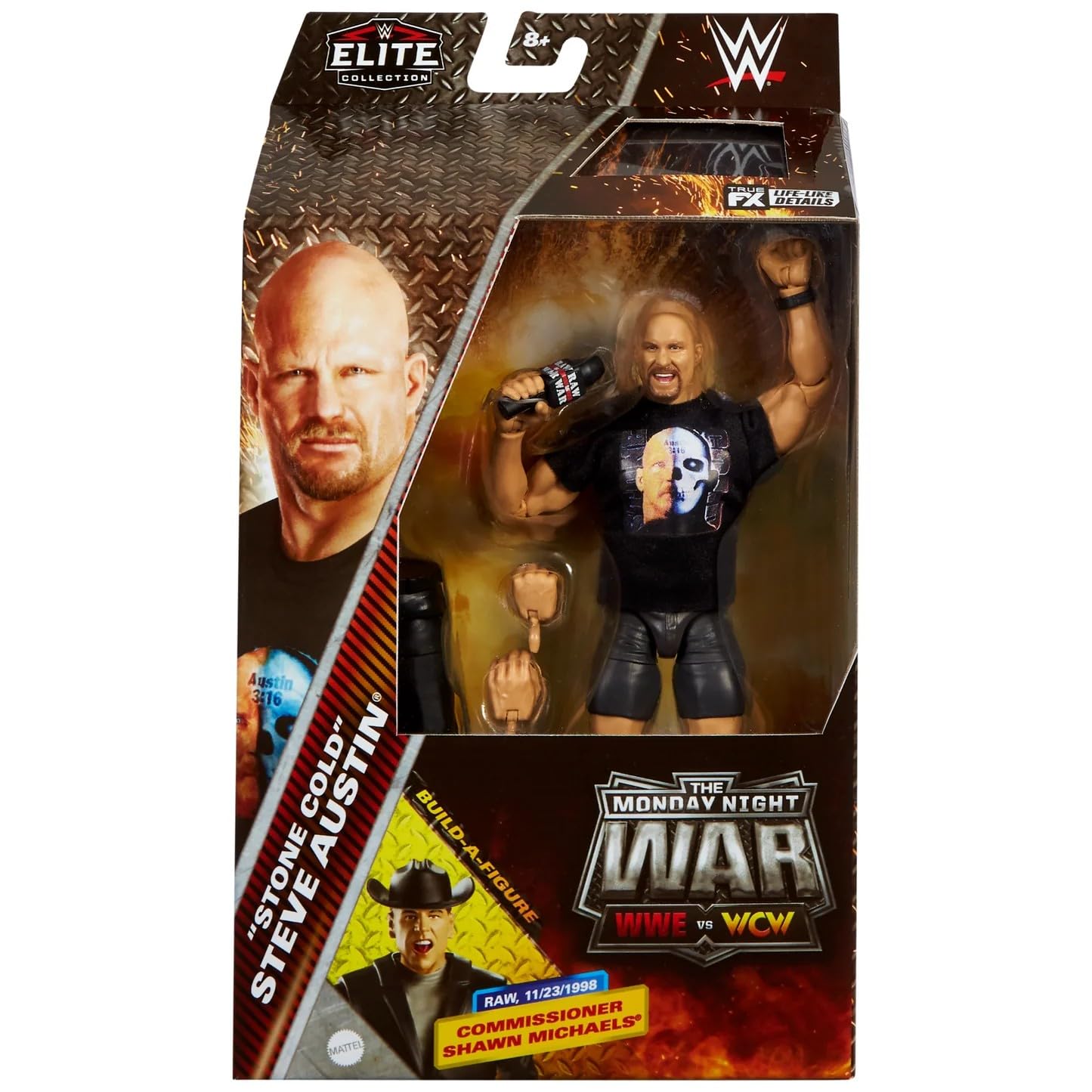 WWE Monday Night War Elite Collection Stone Cold Steve Austin Action Figure