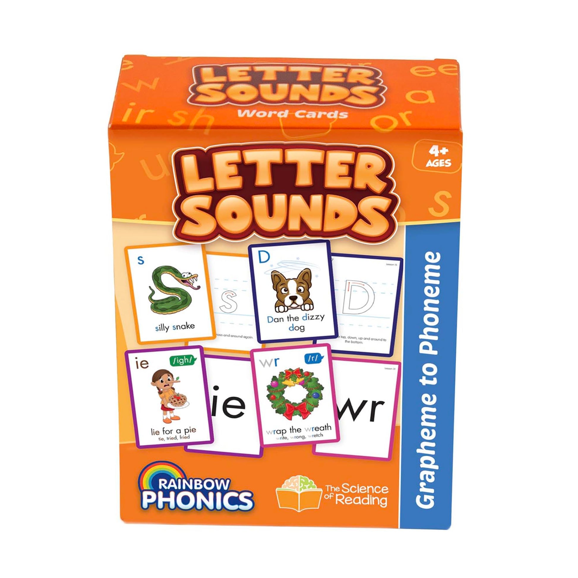 Junior Learning: Rainbow Phonics - Letter Sounds - 151 Word Cards, Flash Cards for Learning Spelling-to-Sound Patterns, Level Based Cards, Kids Ages