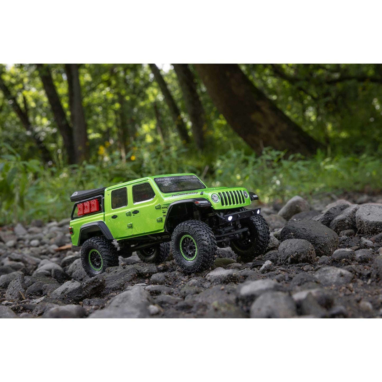 Axial SCX24 Jeep Gladiator RC Truck 4WD Rock Crawler Green AXI00005V2T3