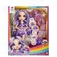 Rainbow High Fashion Doll with Slime & Pet - Violet (Purple) - 28 cm Shimmer Doll with Sparkle Slime, Magical Pet and Fashion Accessories - Kids Toy