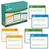 Channie’s Visual Cursive Flashcards, 43 Dry-Erase Cursive Handwriting Flash Cards, Daily Uppercase & Lowercase Cursive Letter Tracing Practice