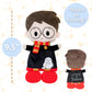 Kids Preferred Harry Potter Security Blanket Lovey Teether Toys for Newborn Baby Boys and Girls 10 inches