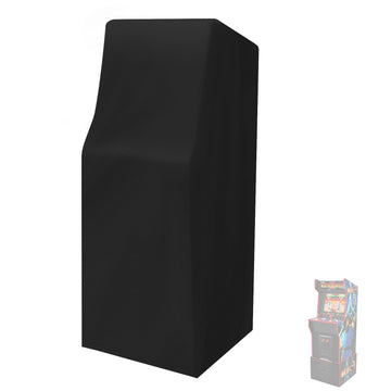 Game Machine Cover Waterproof & Dust-Proof Retro Home Arcade Machine Cover Electronic Game Cover Black