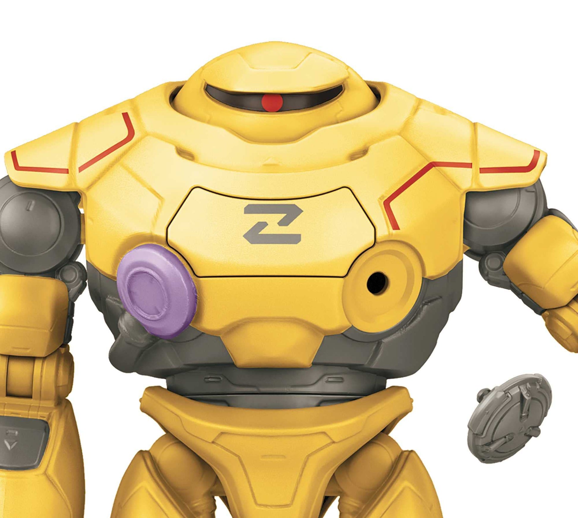 Mattel Disney and Pixar Lightyear Action Figure & Accessories, Battle Equipped Zyclops Robot Toy with Projectiles, Blasting & Eject Action