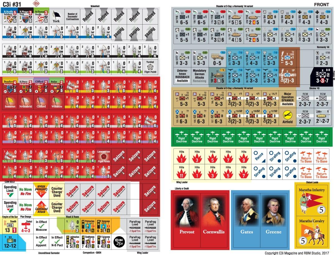 GMT Games 1707 Accessories