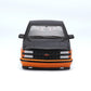 Maisto 1:24 Harley Davidson Custom 1993 Chevy Pick-up, Orange/Black