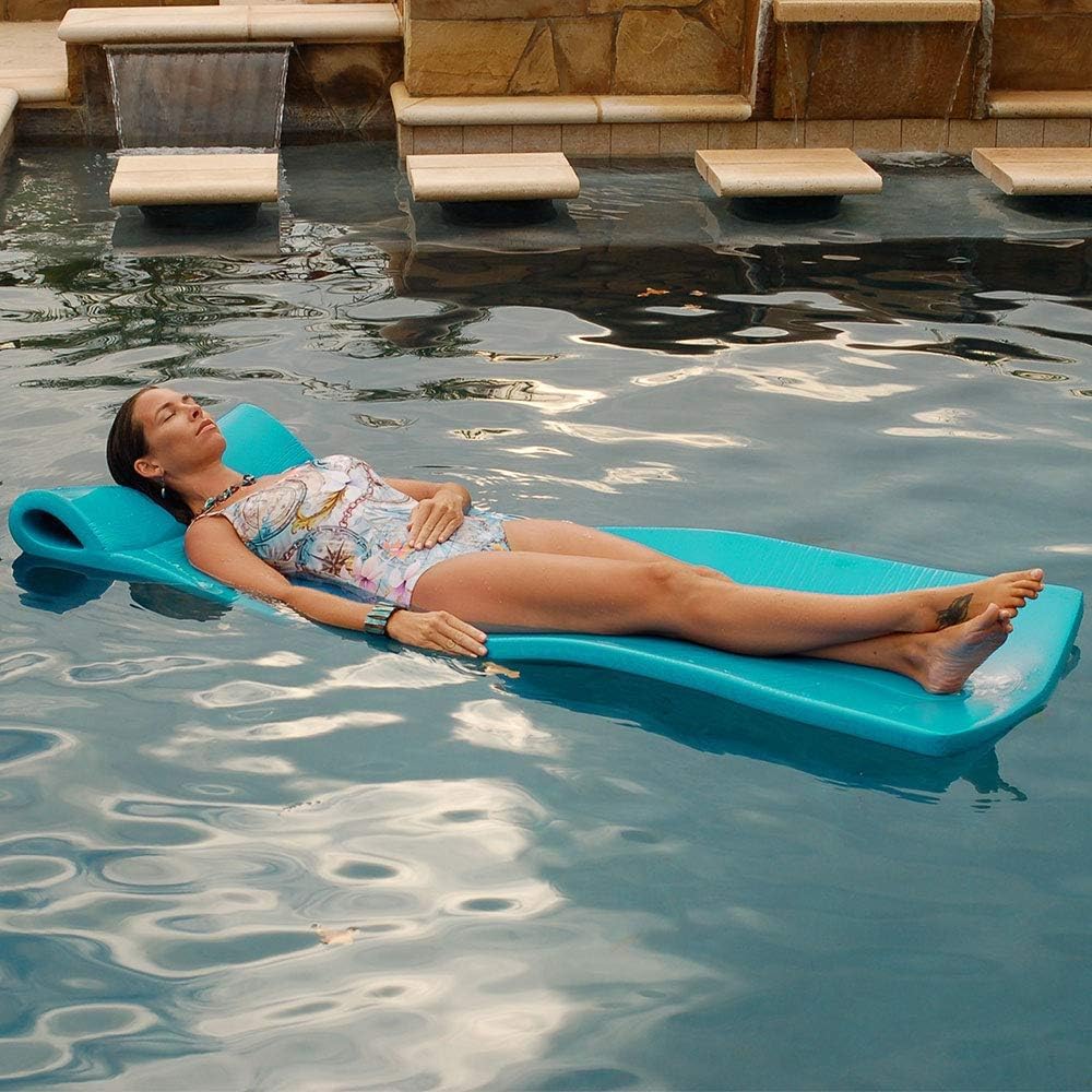 Pool Mate Teal Large Foam Pool Float, Made in USA