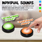 Teacher's Choice 4 Pack Light Up Game Buzzers with Unique Loud Sounds for Each Buzzer | Great for Trivia Games, Family Feud, Jeopardy, Competition