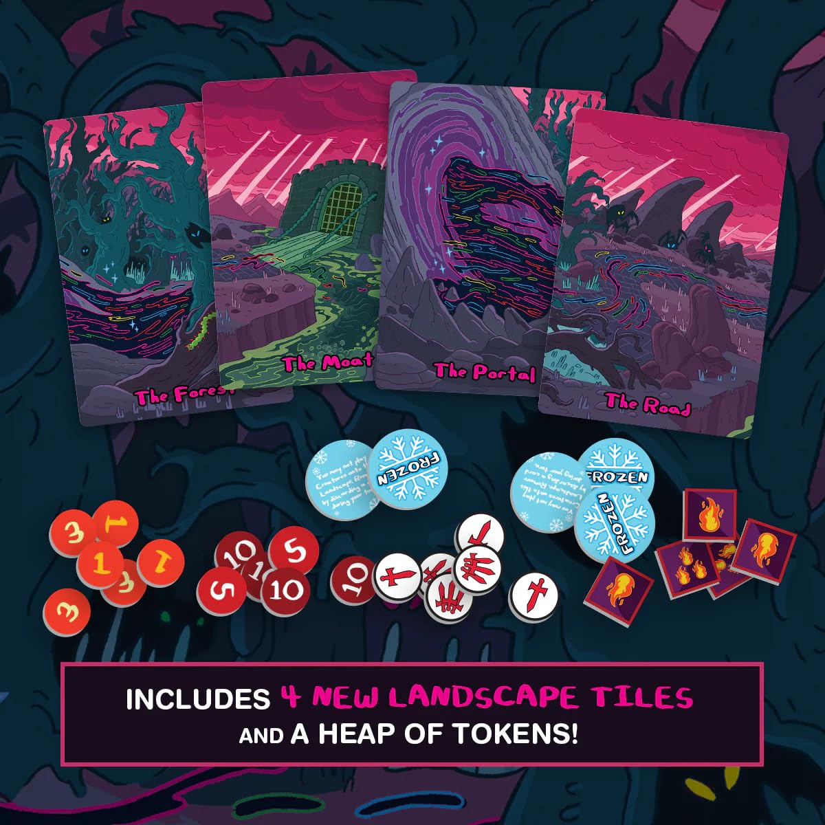 Cryptozoic Entertainment Adventure Time Card Wars: DarkLands Cooperative Expansion