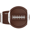 Football Party Supplies Kit,60Pcs 7Inch Football Paper Plates,Sport Themed Tableware Set Party Dessert Plates,for Football Gameday,Kids