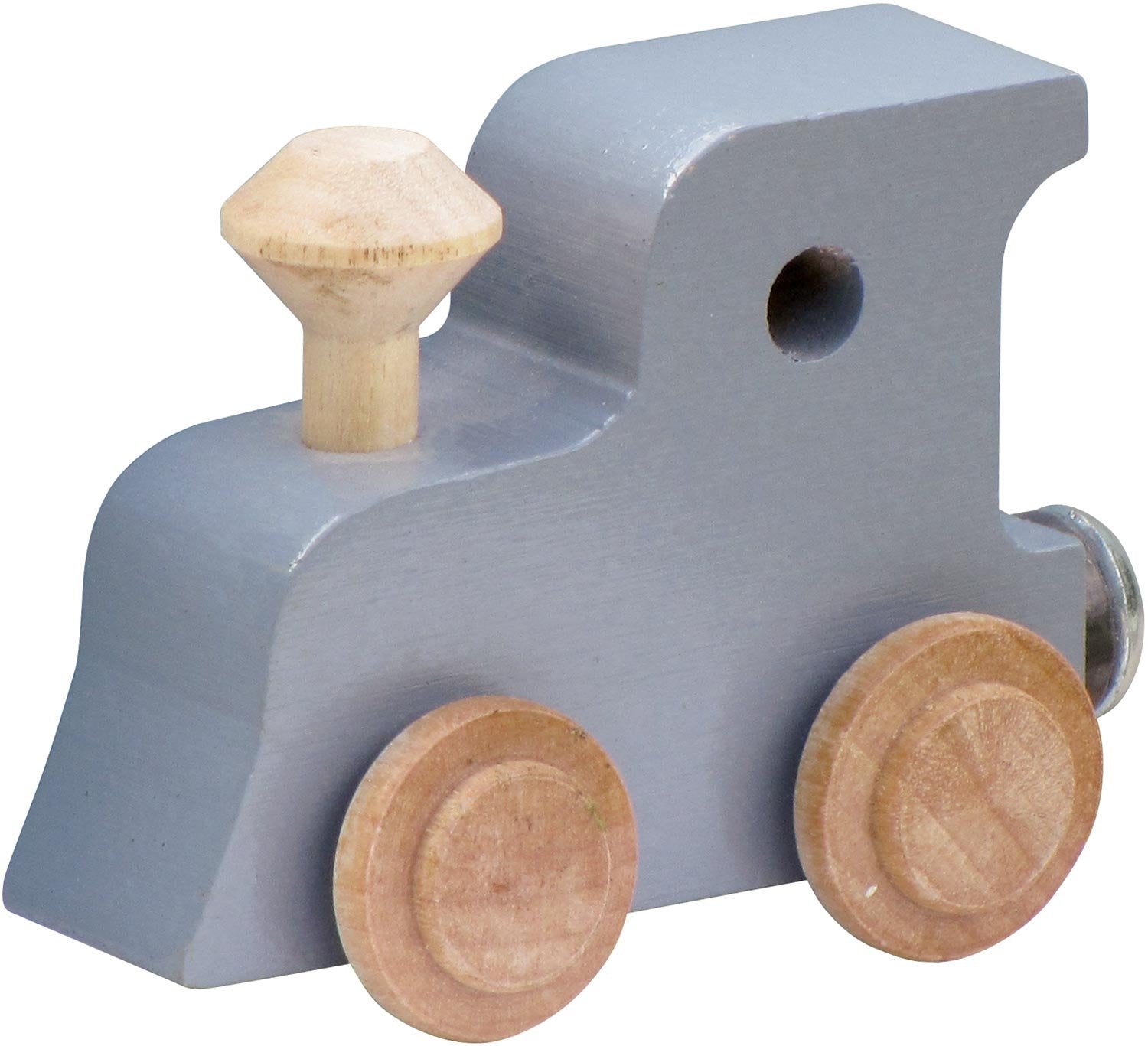 Maple Landmark NameTrain Pastel Finish Engine - Made in USA
