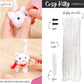 WeVeel Cozy Craftworks Chenille Stem Animal Craft Kit for Adults - Create 4 Adorable Animals (Kitty, Puppy, Bird & Owl) - Relaxing DIY Arts & Crafts