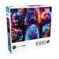 Buffalo Games - Wumples - Wumples - Neon Fauna - 1000 Piece Jigsaw Puzzle for Adults -Challenging Puzzle Perfect for Game Nights - Finished Size is