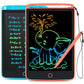 TECJOE 2 Pack LCD Writing Tablet with Fridge Magnets, Doodle Board for Kids Drawing Kitchen Memo, Christmas Stocking Stuffers Birthday Gifts Toys