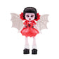 Royale High 3” Dark Fairy Fashion Doll - 1 Figure with 9 Fashion Accessories - Virtual Item Code Included - Series 1 - Ages 5+