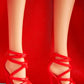 Barbie Collector Mattel 75th Anniversary Doll (12-in Blonde Curly Hair) in Red Chiffon Gown, with Doll Stand and Certificate of Authenticity
