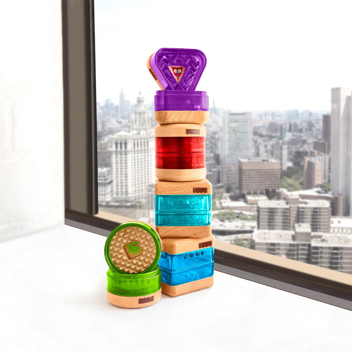 Fisher-Price Wooden Toys, Surprise Inside Shapes Set