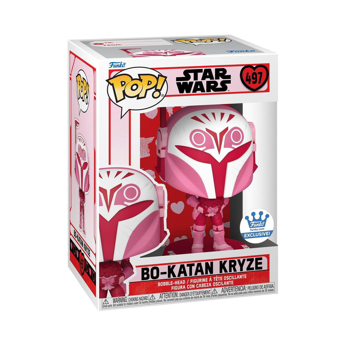Star Wars Valentines POP Vinyl Figure | Bo-Katan Kryze