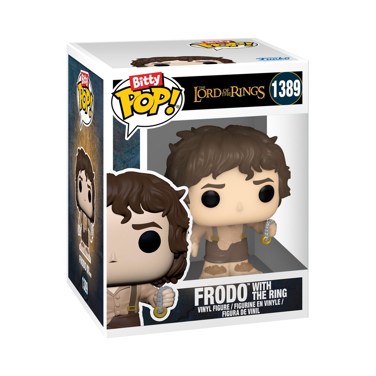 Funko Bitty Pop! Town: Lord of the Rings - Frodo Baggins with the Ring and the Shire - Collectable Vinyl Figure - Gift Idea - Official Merchandise