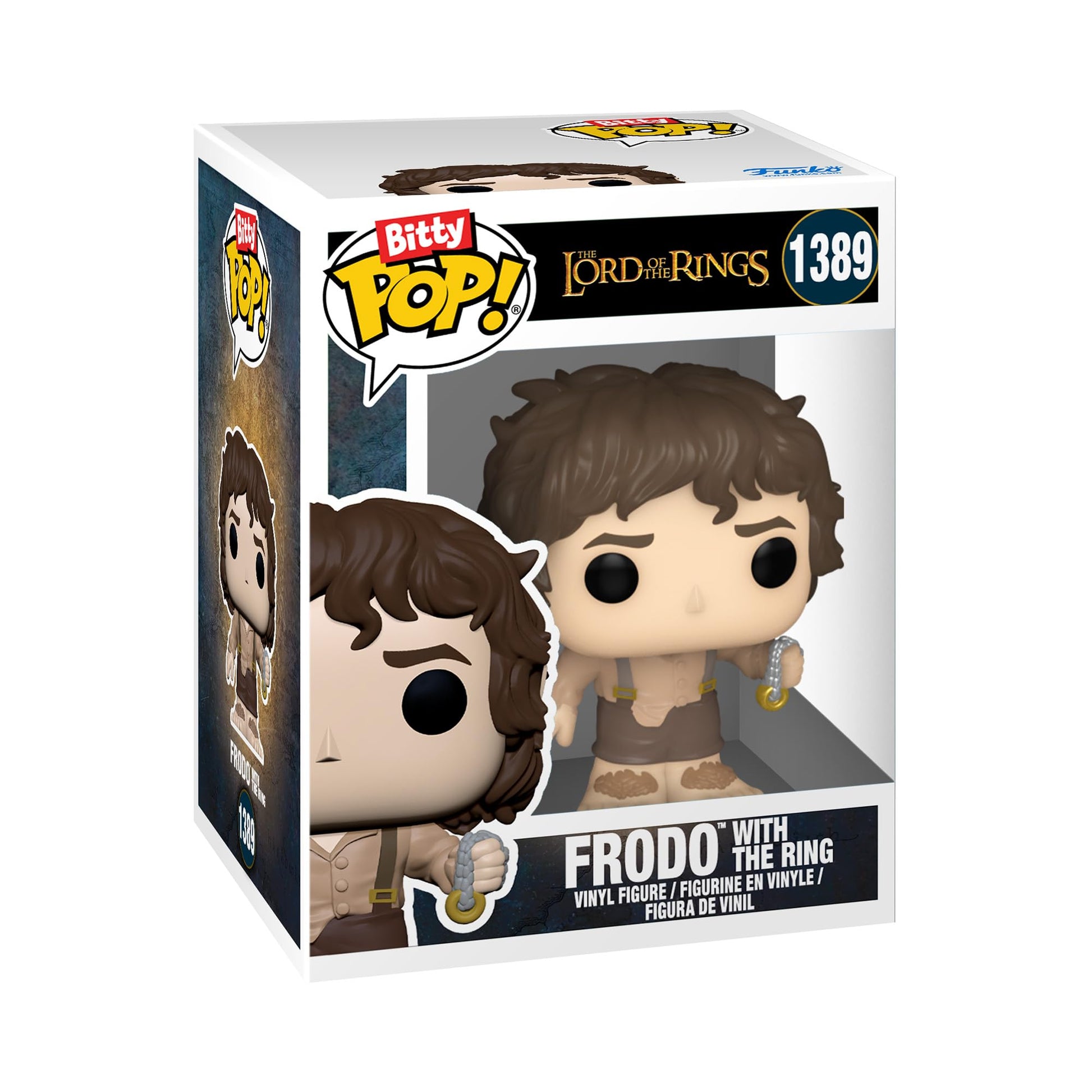Funko Bitty Pop! Town: Lord of the Rings - Frodo Baggins with the Ring and the Shire - Collectable Vinyl Figure - Gift Idea - Official Merchandise