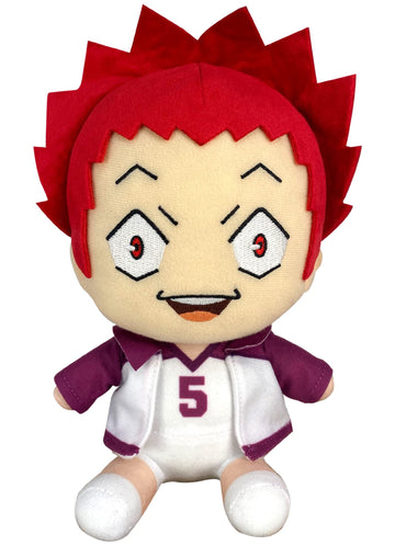 Great Eastern Entertainment Haikyuu: Satori Tendo (Jacket) Sitting Pose Plush 7" H