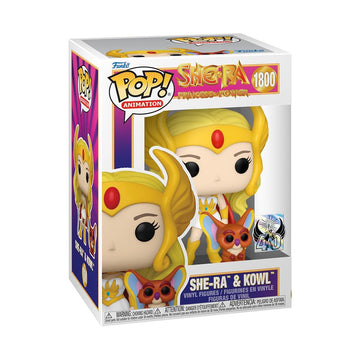 Funko Pop&Buddy: She-Ra - She-Ra with Kowl - Masters of The Universe - Collectable Vinyl Figure - Gift Idea - Official Merchandise - Toys for Kids &