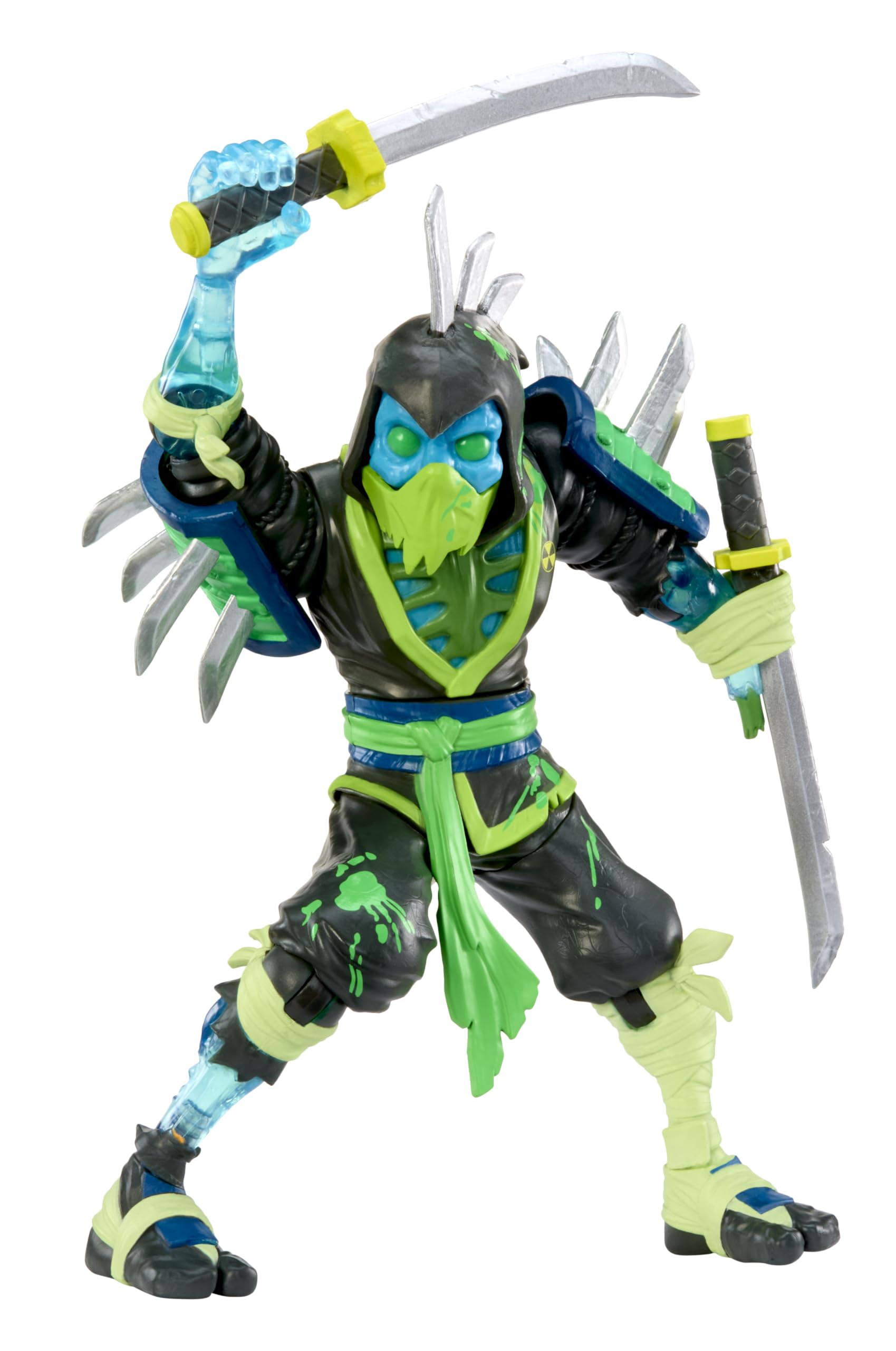 Ninjombie Action Figure - Sword Lord, Boys Action Ninja Zombie Slime Monster Action Figure, Ages 6 +