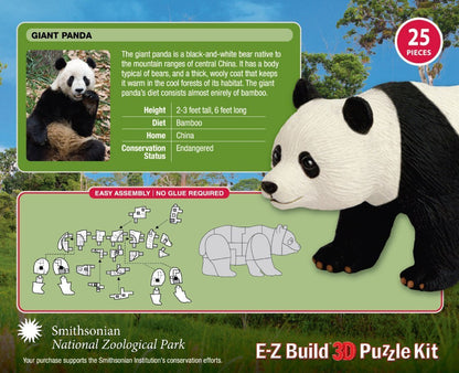Smithsonian E-Z Build Puzzle - Giant Panda