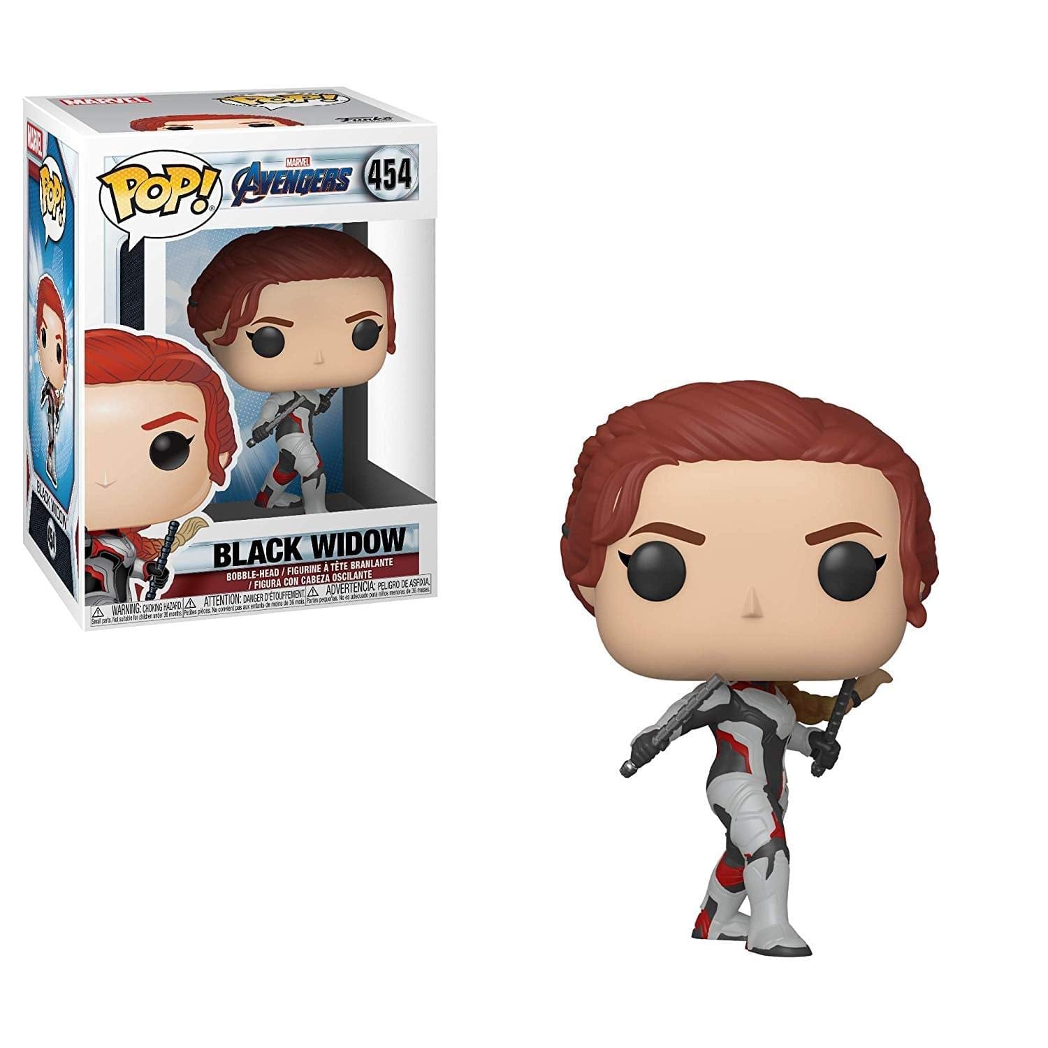 Funko POP!: Avengers Endgame: Black Widow, Multi - Collectible Vinyl Figure - Gift Idea - Official Merchandise - for Kids & Adults - Movies Fans