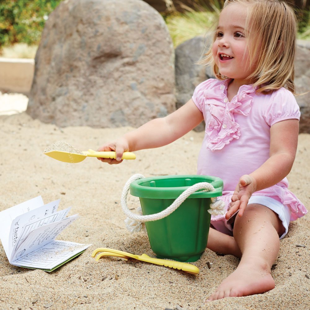 Green Toys, Sand Play Set, 4 Pieces