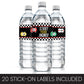 Race Car Birthday Water Bottle Labels, 20 Count