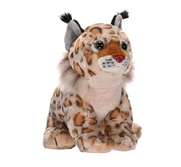 Wild Republic Bobcat Plush, Stuffed Animal, Plush Toy, Gifts for Kids, Cuddlekins 12 Inches