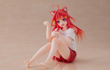 Taito The Quintessential Quintuplets 2: Desktop Cute Itsuki Nakano Cat Room Wear Version