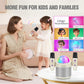 Karaoke Machine for Kids Adults Unique Astronaut Shape Portable Bluetooth Speaker with Wireless Microphone Home Party KTV Birthday for Girls Boys