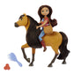 Spirit Lucky Doll (7 in) with 7 Movable Joints, Fashion Top, Treats, Brush & Spirit Horse (8 in) with Soft Mane & Tail, for Ages 3 Years Old & Up