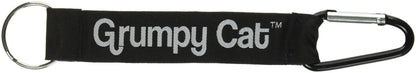 GUND Grumpy Cat Meme Go Away Lanyard and Carbiner, 8"
