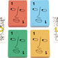 Mattel Games UNO Artiste Shantell Martin Card Game for Kids, Adults & Family Night, Collectible Deck Featuring Graphics & Art by Shantell Martin