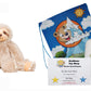 Stuffems Toy Shop Make Your Own Stuffed Animal Speedy the Sloth 16"- No Sew - Kit with Cute Backpack!