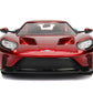 Jada Toys Marvel 1:24 2017 Ford GT Die-cast Car with 2.75" Spider-Man Figure, Toys for Kids and Adults, Red/Blue (99725)
