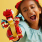 LEGO Creator 3 in 1 Red Dragon Toy, Transforms from Dragon to Fish to Phoenix, Gift Idea for Boys and Girls Ages 6 and Up, Animal Toy Set for Kids
