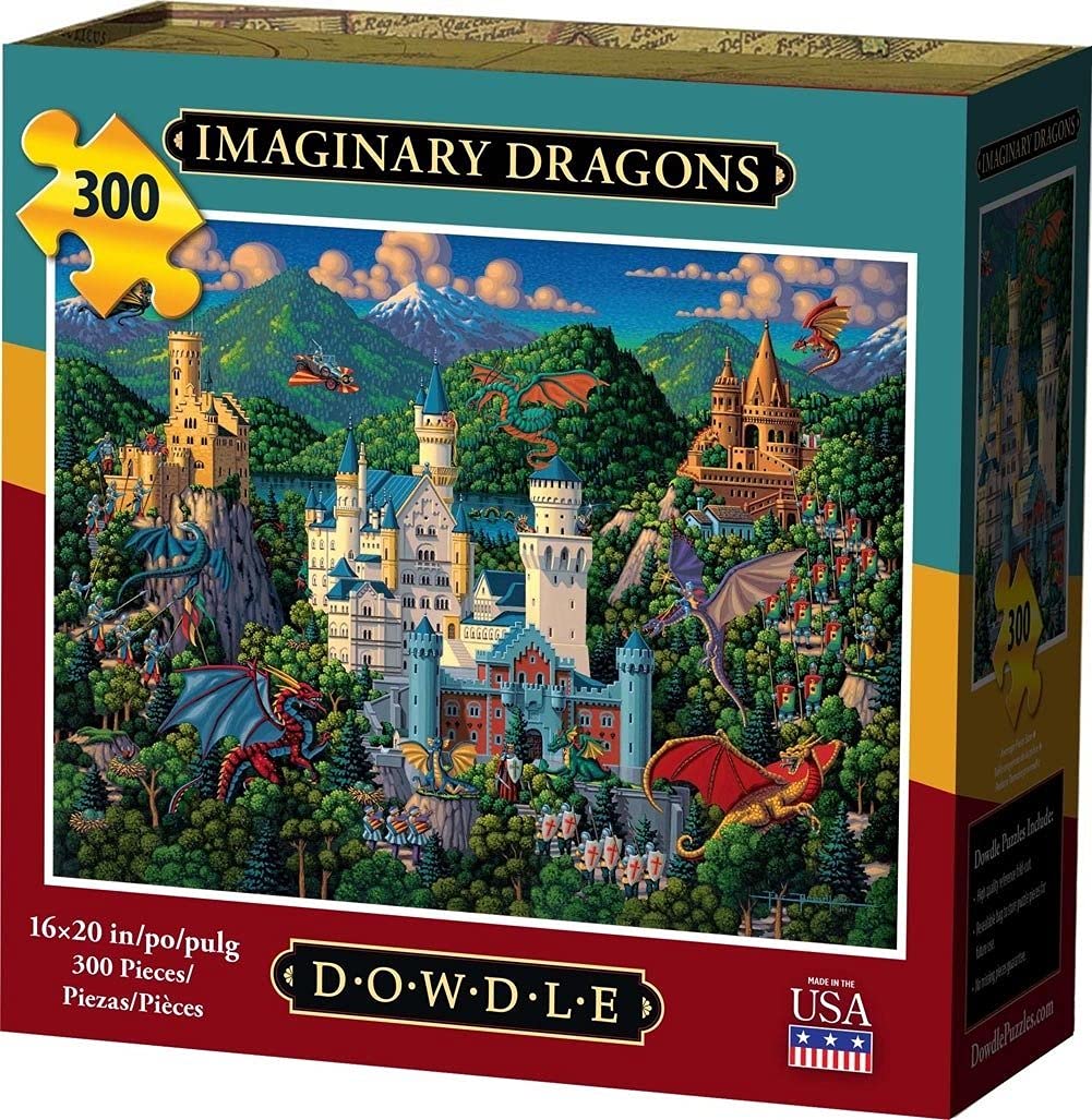 Dowdle Jigsaw Puzzle - Imaginary Dragons - 300 Piece