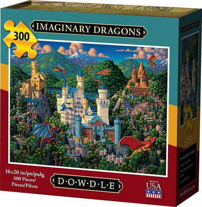 Dowdle Jigsaw Puzzle - Imaginary Dragons - 300 Piece