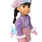 American Girl 14.5-inch Gwynn Doll Accessories with Beret and Backpack, For Ages 4+