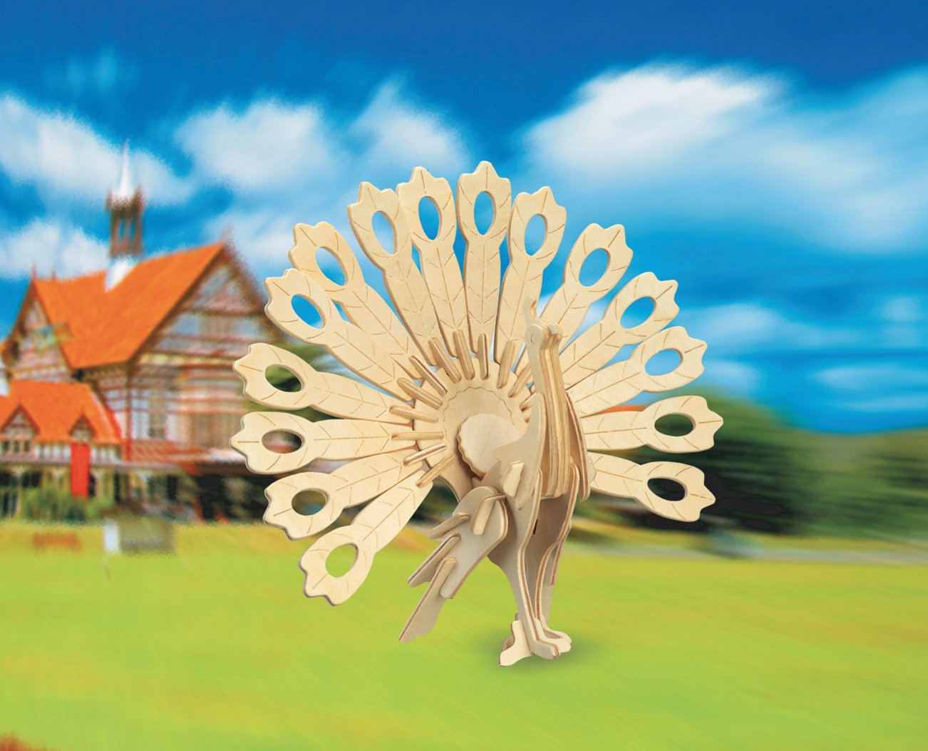 3D Puzzles - Peacock