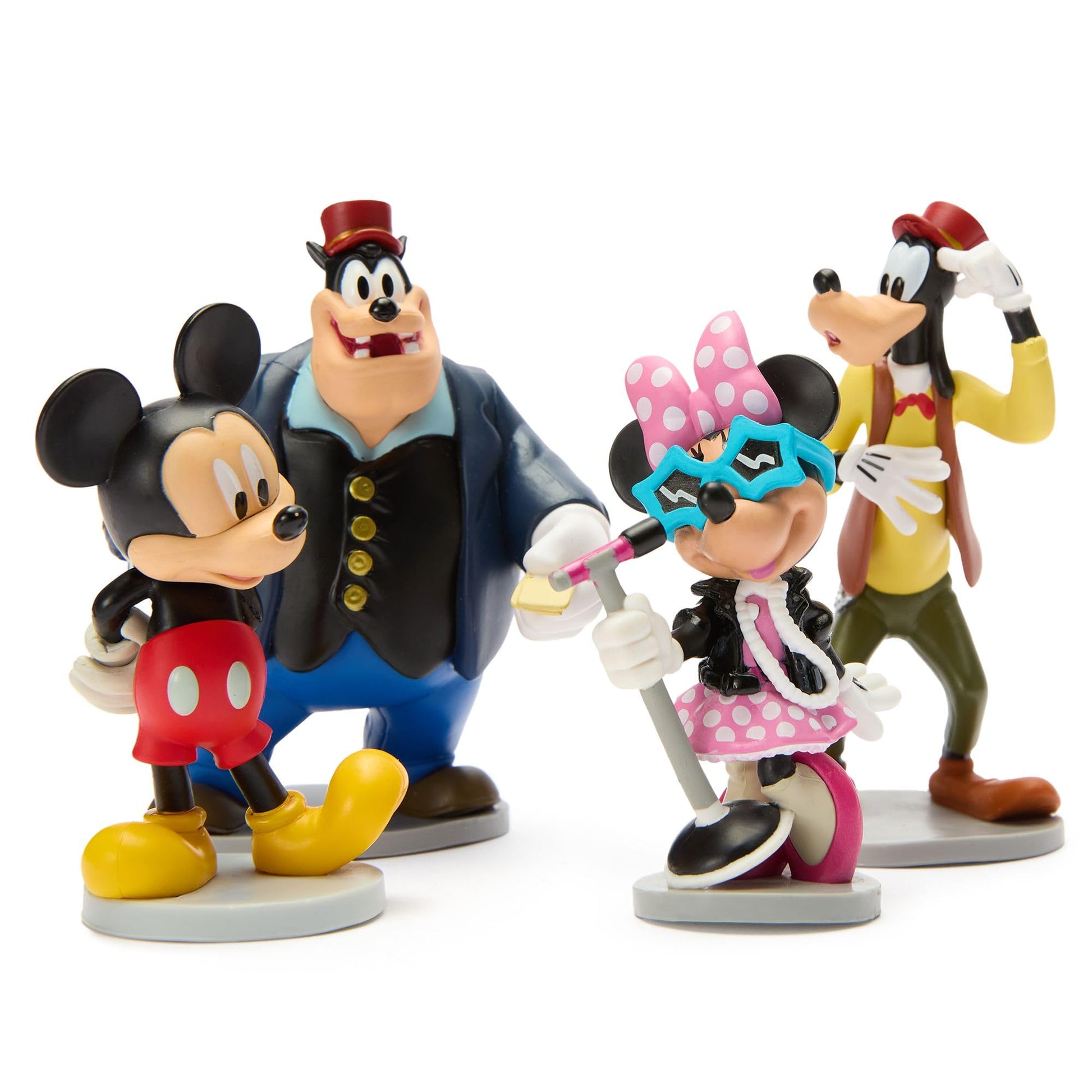 Disney Store Official Mickey Mouse & Friends Mega Figure Set - 20 Fully Sculpted Figurines - Includes Mickey, Minnie, Donald, Goofy, Pluto, & More