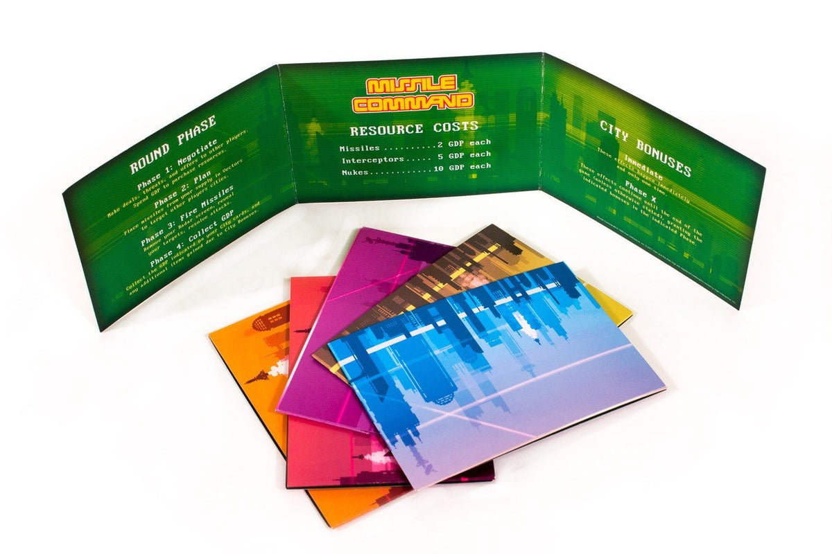 IDW Games Atari's Missile Command Strategy Board Game