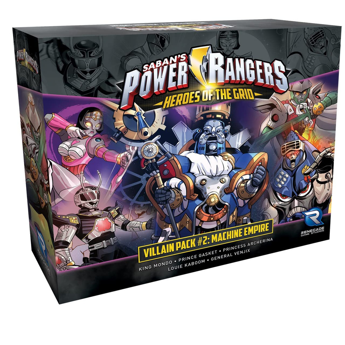 Renegade Game Studios Power Rangers Heroes of the Grid - Machine Empire